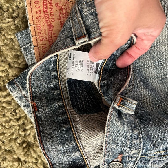 Men’s Levi. 514 Slim Straight w38 l30 - Picture 3 of 3
